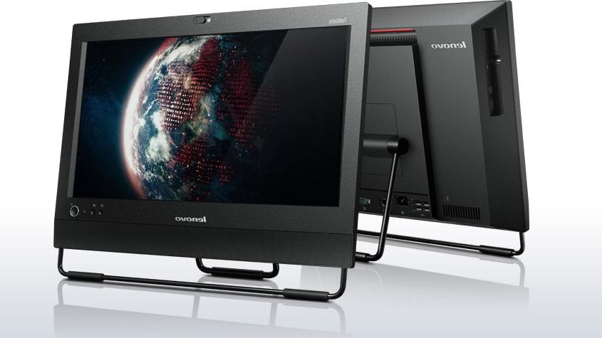 Lenovo ThinkCentre All in One m72 on White Background